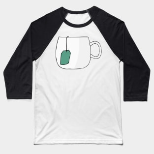 Tea Cup Hot Tea Mug Baseball T-Shirt